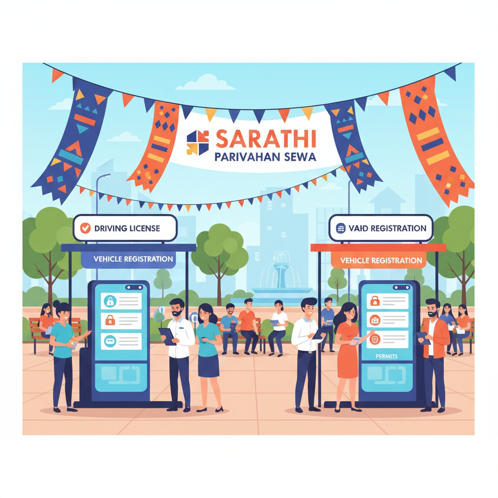 Sarathi Parivahan Sewa — The Complete Guide to India’s Driving Licence Portal 1 Sarathi Parivahan Sewa